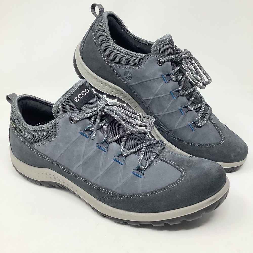 Ecco Gore-Tex Leather Women Sneakers Size.10